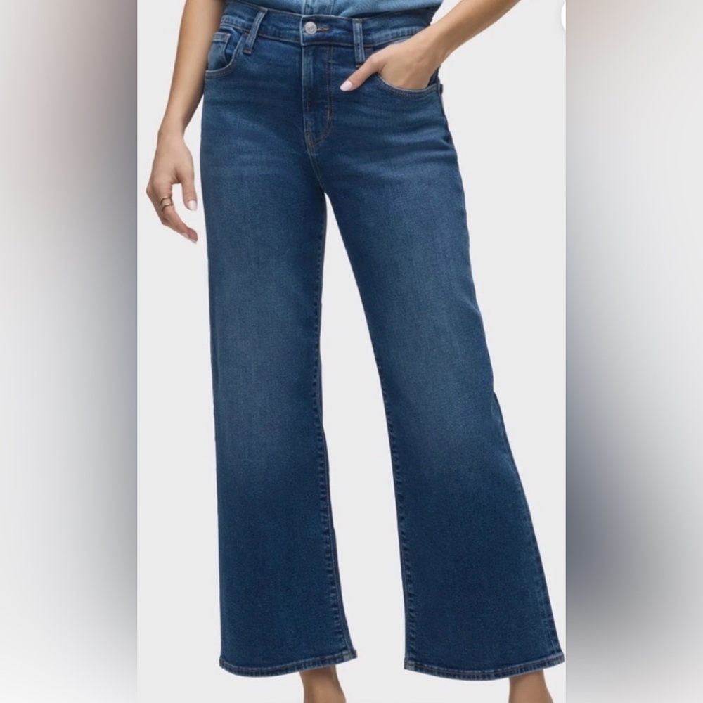 Hudson Wide-Leg Jeans